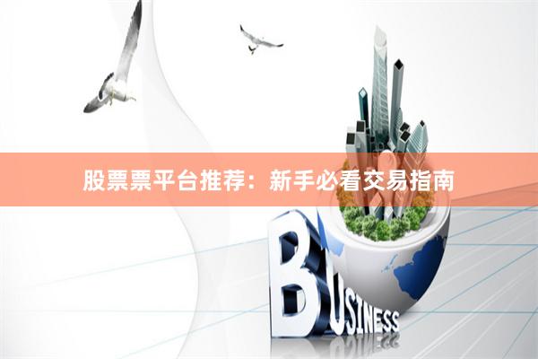 股票票平台推荐：新手必看交易指南